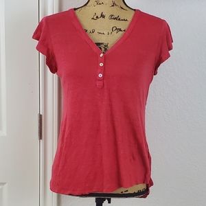 C&C California linen tee sz S